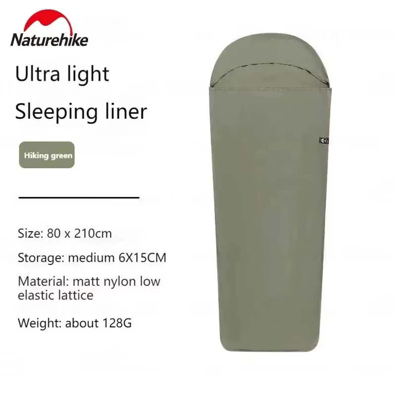 Naturehike – sac de couchage ultraléger de 128g, anti-poussière, portable, taille simple, pour voyag