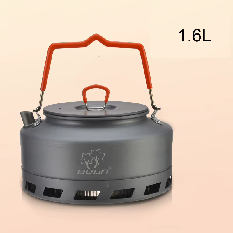 Théière à chaleur rapide ultralégère Portable de 1,1 l/1,6 l, vaisselle de Camping en plein air, ran