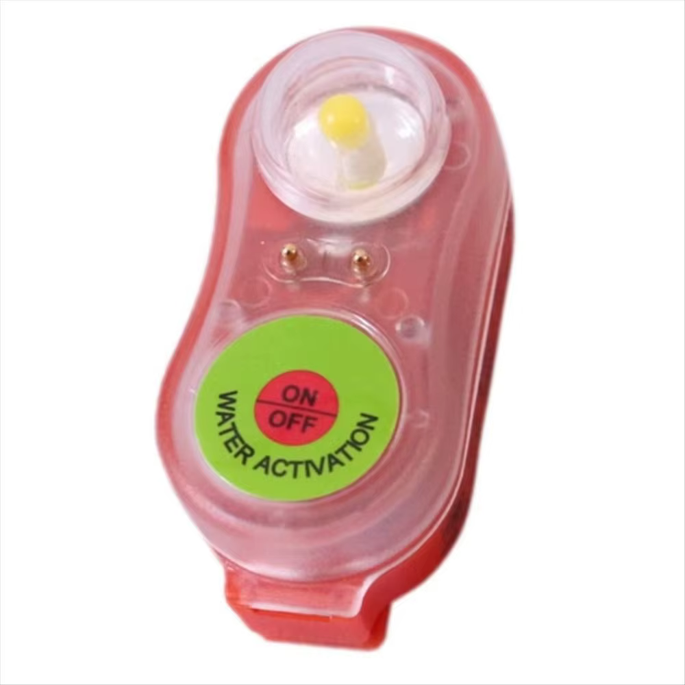 Lampe de sauvetage à LED pour gilet de sauvetage, lampe de survie en cas de chute à l'eau, lampe de 