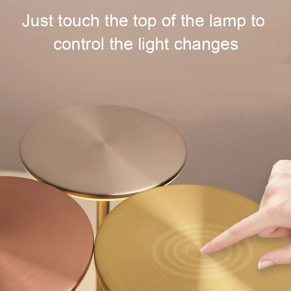 Lampe de Table LED capteur tactile veilleuse USB Rechargeable Portable chambre veilleuse sans fil la
