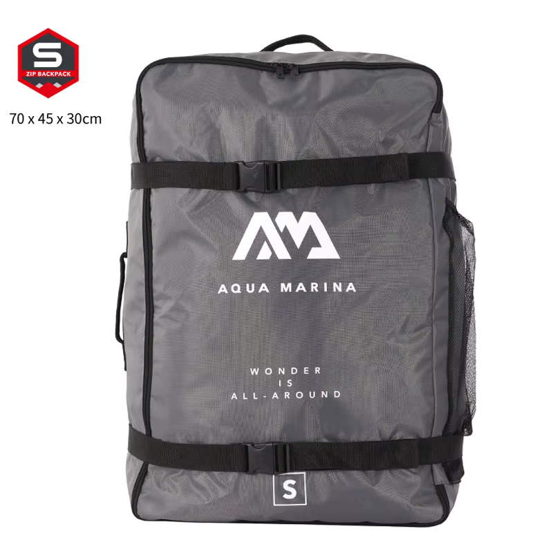 Sac à dos gonflable pour kayak, taille S M, fermeture éclair, sangle rembourrée, accessoire de planc