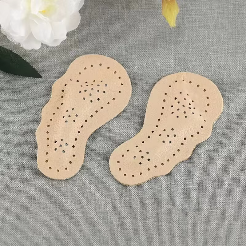 Semelles intérieures coordonnantes pour femmes, autocollants de chaussures, coussinets avant-pied en