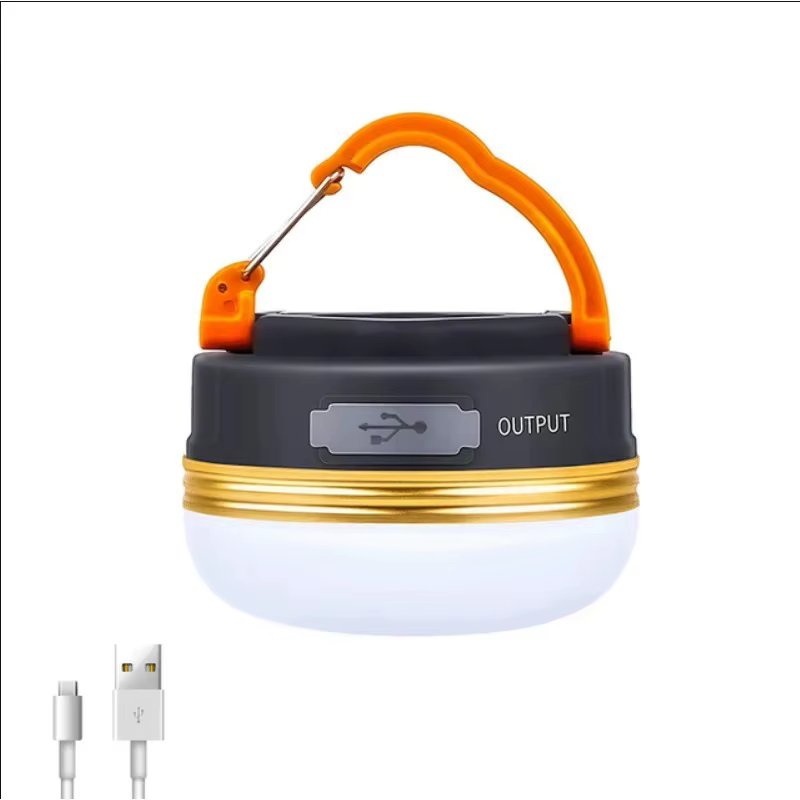 Lanterne de camping haute puissance, lampe de tente, rechargeable par USB, lampes de camping portabl