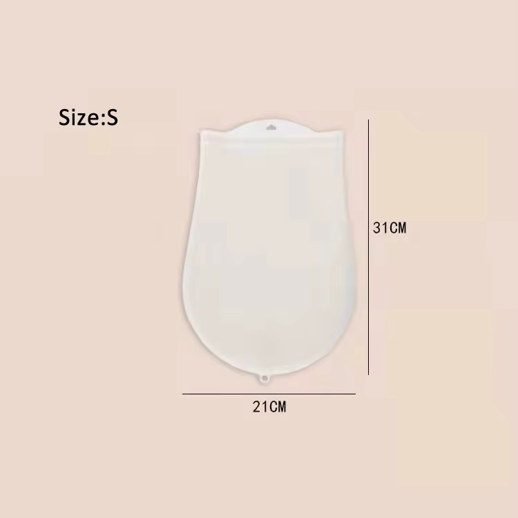 Sac de pétrissage de pâte en Silicone de qualité alimentaire, sac mélangeur de mélange de farine, mé