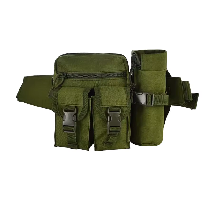 Sac banane multi-sports pour bouteille d'eau, détachable et adapté aux sports de plein air tels que 
