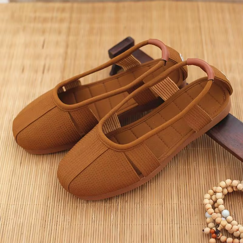 Chaussures de moine unisexes, chaussures Arhat, fournitures bouddhistes, chaussures Rohan pour homme