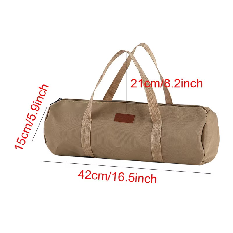 Oxford-Sac de rangement pour camping en plein air, poteau, accessoires, outil, poudres, voyage, piqu