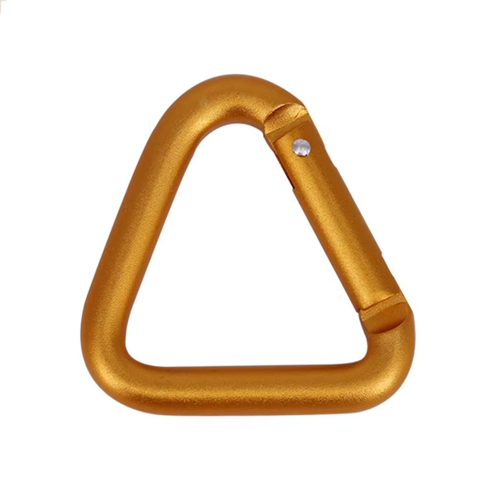 Mousqueton à boucle extérieure en alliage d'aluminium, accessoires métalliques pour Camping et rando