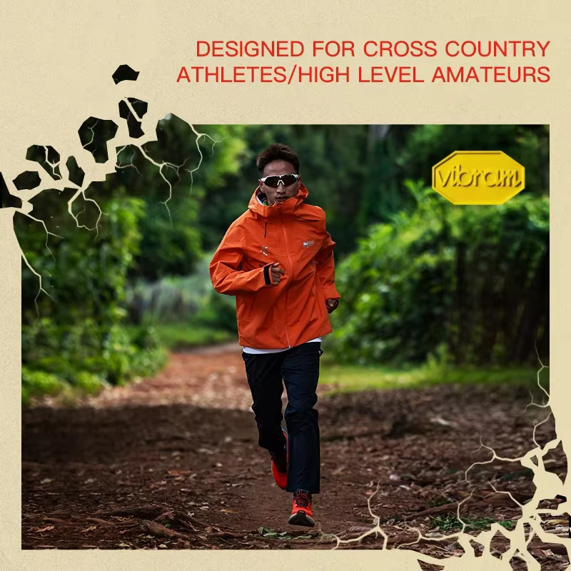 Chaussures de trail QIAODAN ShanShen 2.0 avec plaque en carbone pour hommes 2025 – Baskets de randon