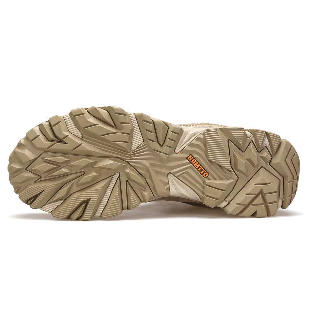HUMTTO chaussures en cuir véritable pour hommes bottes de randonnée d'hiver respirant Camping chauss