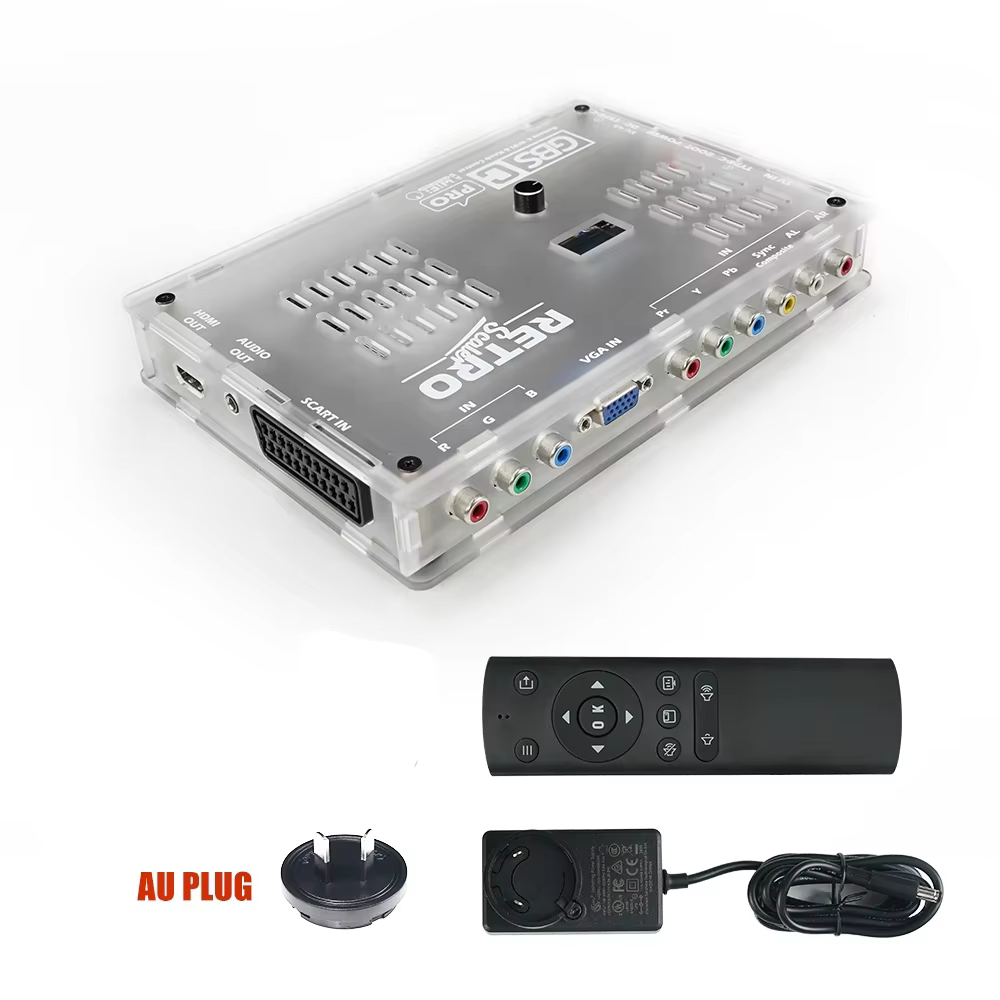 RetroScaler GBSC Pro GBS Contrôle Scart RGBS YPbPr VGA Composite (AV) SV vers HDMI ® Convertisseur