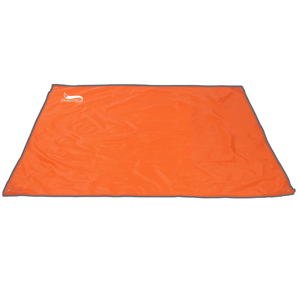 Desert & Fox-Tente imperméable ultralégère en polymère pour pique-nique, bâche de plage avec sac pou