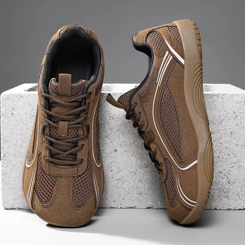 Chaussures de marche larges pour hommes, antidérapantes, respirantes, décontractées, style pieds nus
