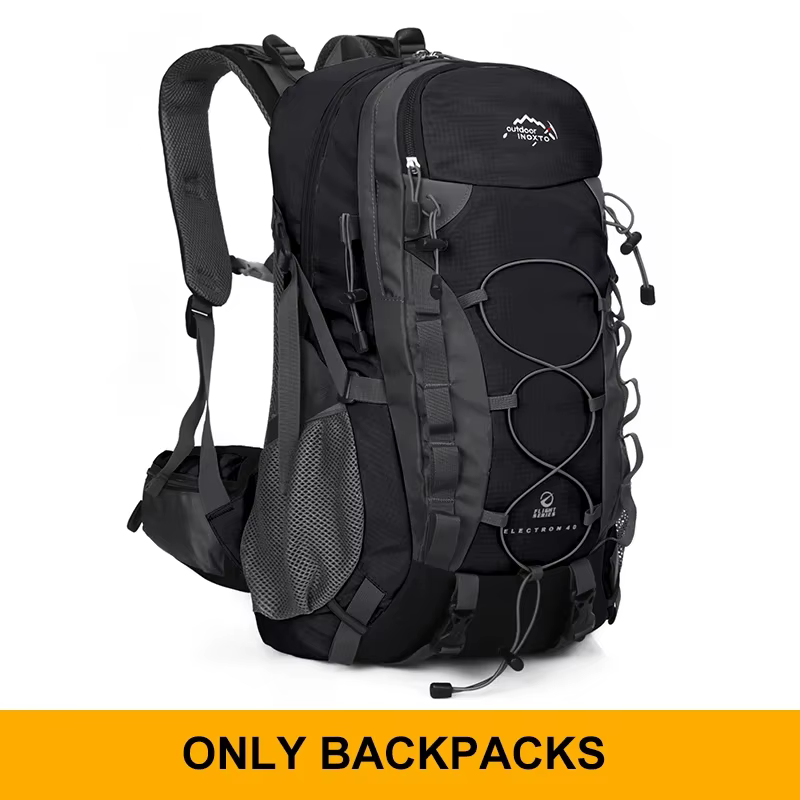 Inoxto sac à dos de rangement de randonnée robuste 40l voyage Trekking sac à dos hommes très appropr