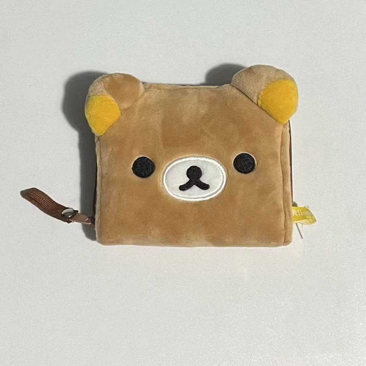 Mini porte-monnaie en peluche tridimensionnel pour fille, nouveau Ins Kawaii, sac de rangement Porta