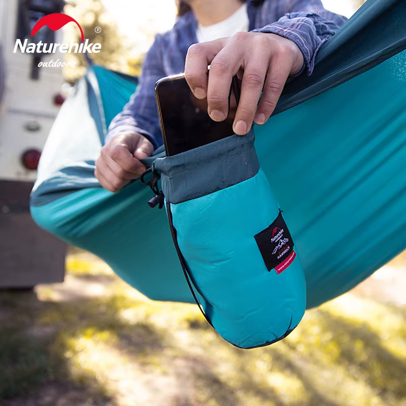 Naturehike – hamac 2 personnes, lit-balançoire ultraléger, résistant aux déchirures, facile à transp