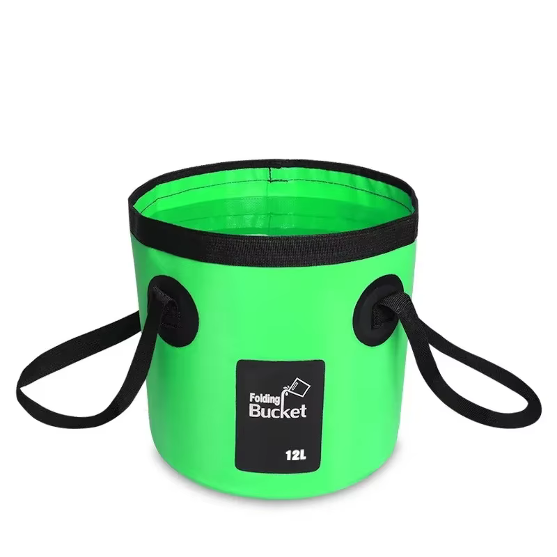 Sac à eau étanche portable extérieur 12L-20L, seau pliant, conteneur de stockage d'eau, pêche, campi