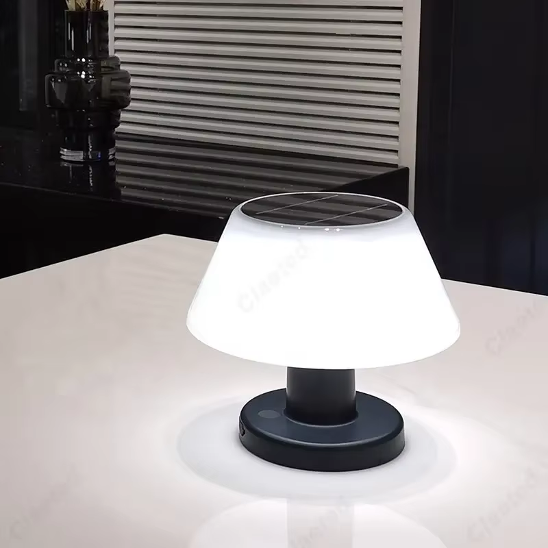 Lampe solaire de table, éclairage extérieur, décoration moderne pour la maison et le jardin, lumière