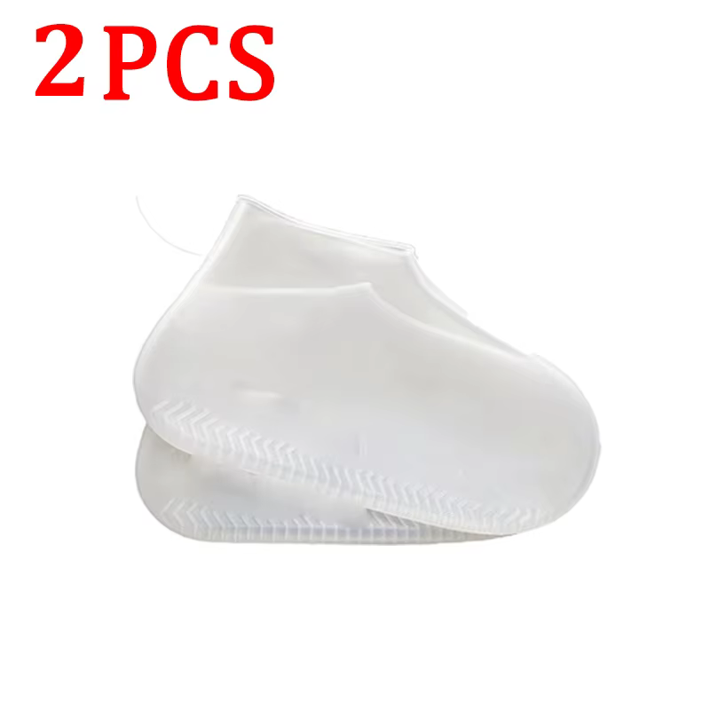 Couvre-chaussures en silicone 6/4/2 pièces - Résistants à l'usure, imperméables, antidérapants, plia