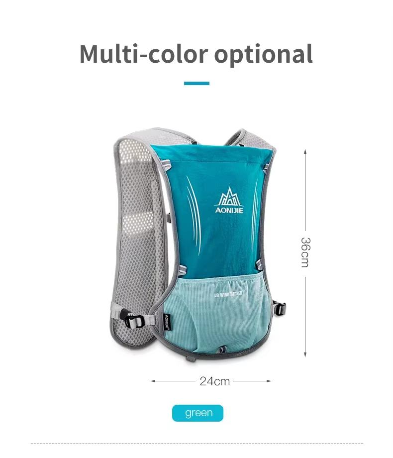 AONIJIE-Sac à dos d'hydratation pour la randonnée, le camping, la course, le marathon, les sports de