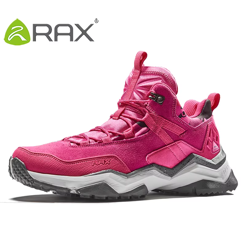 Rax-Chaussures de randonnée imperméables pour hommes, randonnée en plein air, pêche, calcul de degré