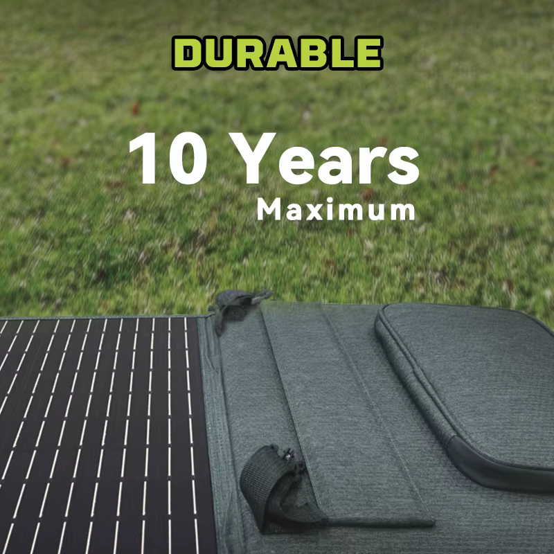 POWERWIN PWS110 Panneau solaire pliable Chargeur de batterie Flexible 18V 110W ETFE 24% d'efficacité