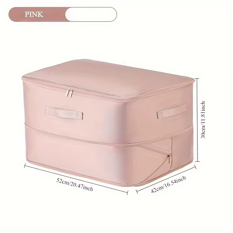 Sac de rangement auto-compresseur robuste – Organisateur portable pour vêtements, couvertures et cou
