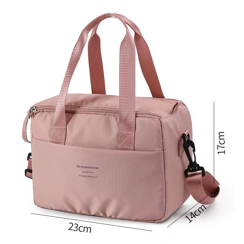 Sac isotherme pour boîte à lunch, sac à lunch pour étudiant, sac à main, sac à bandoulière, sac à lu