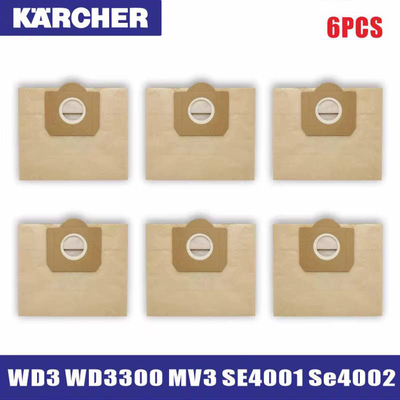 Sac à poussière pour aspirateur KARCHER WD3 Premium WD 3,300 M WD 3,200 WD3.500 P 6,959-130 RB88 RU1