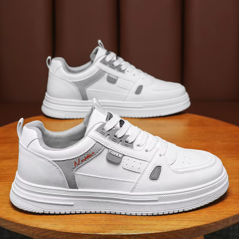 Baskets de sport vulcanisées de luxe pour hommes, collection Printemps-Automne 2026, chaussures plat