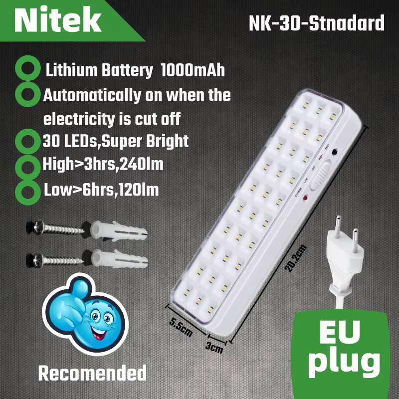 Lanterne LED Portable et Rechargeable, éclairage d'urgence, lampe murale de sortie automatique, écla