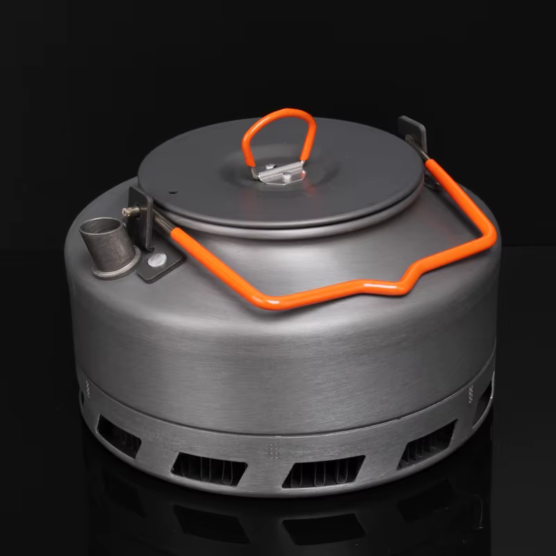 Théière à chaleur rapide ultralégère Portable de 1,1 l/1,6 l, vaisselle de Camping en plein air, ran