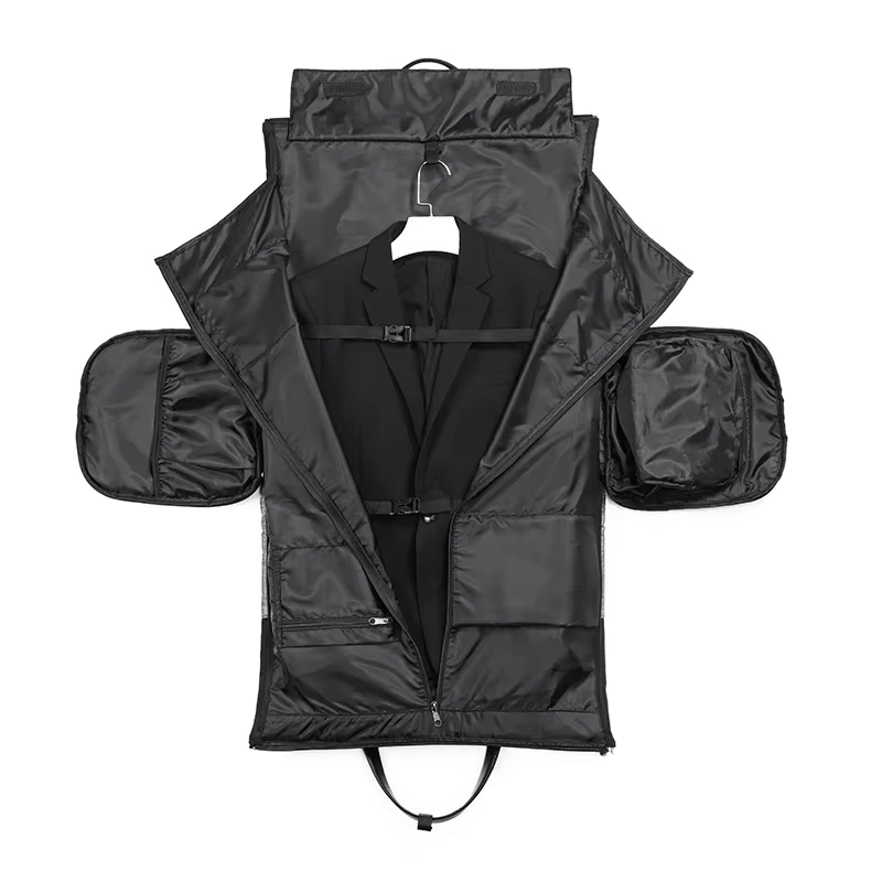 OZUKO-Sac à vêtement multifonction pour hommes, sac de voyage imperméable, grande capacité, poche po