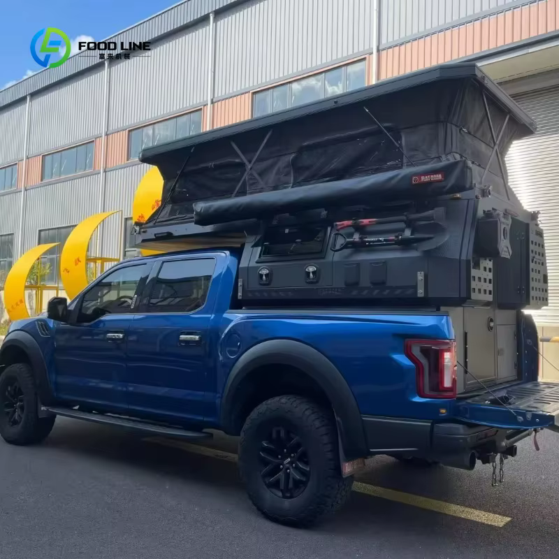 Tente de camping-car tout-terrain extensible pour pick-up, remorque de voyage étanche pour le campin