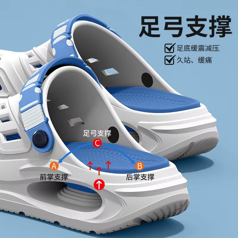Chaussures de randonnée pour hommes, nouveau style d'été, antidérapantes et confortables, avec souti