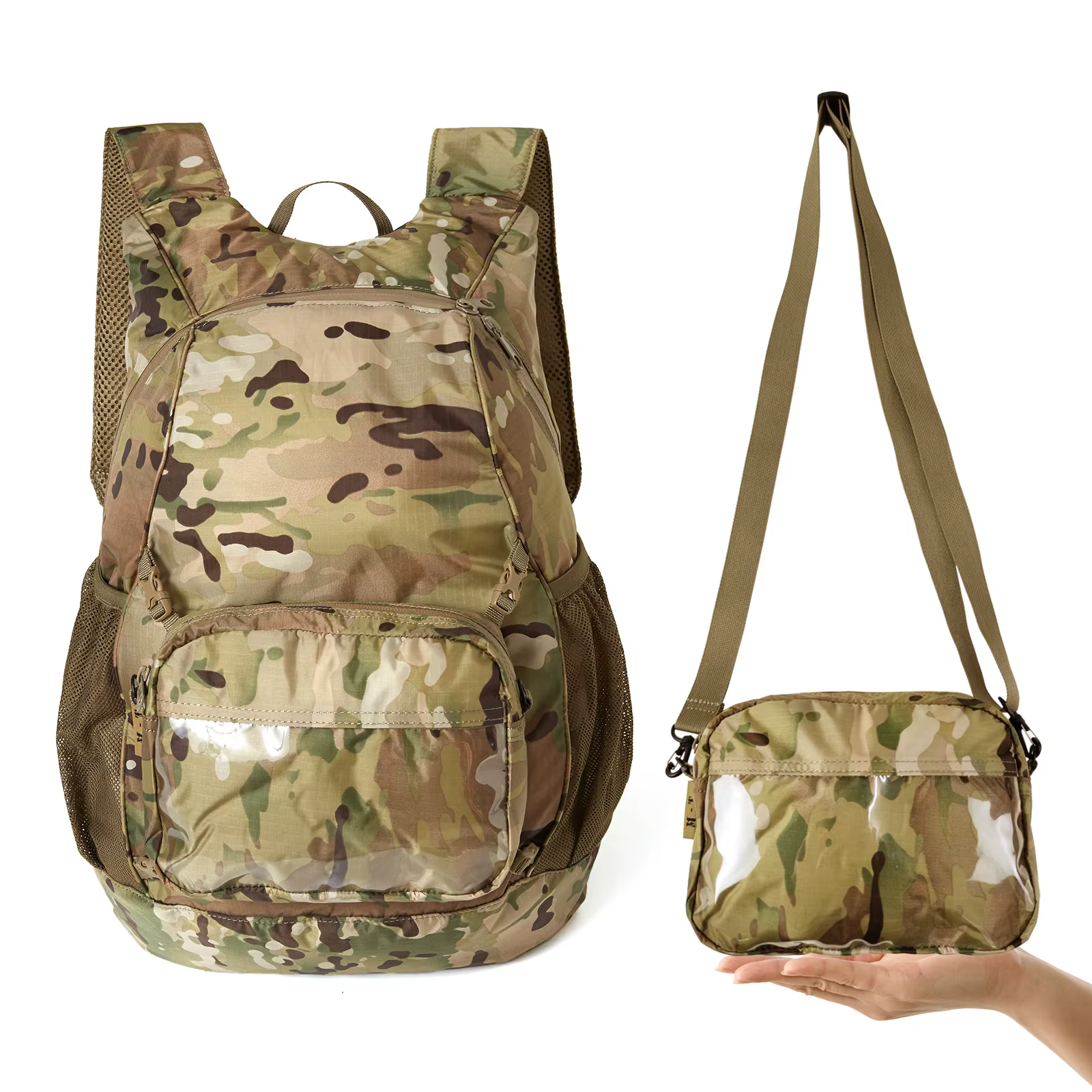 MT militaire pliable Day Pack Portable sac à dos ensemble 30L ultra-léger voyage en plein air randon