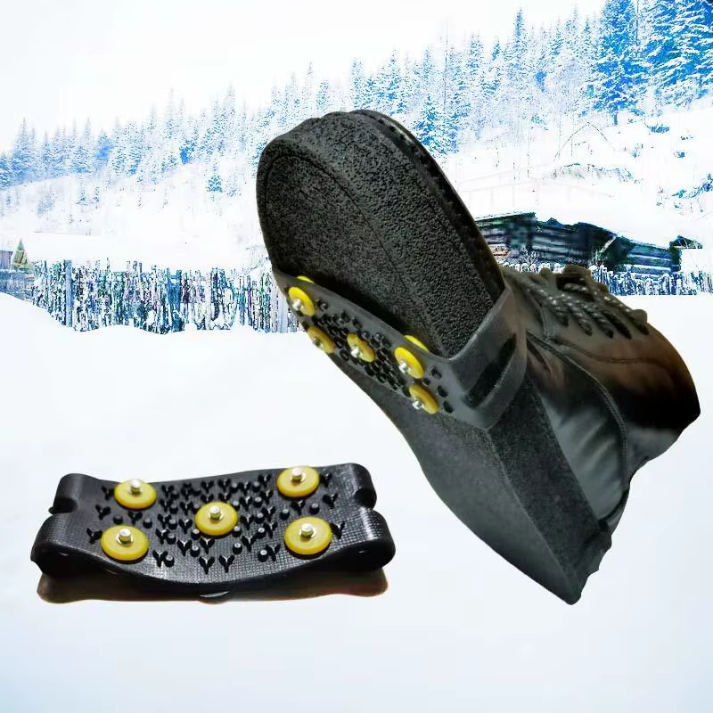 Crampons antidérapants unisexes à pointes pour l'escalade, crampons à 5 pointes pour semelle intermé
