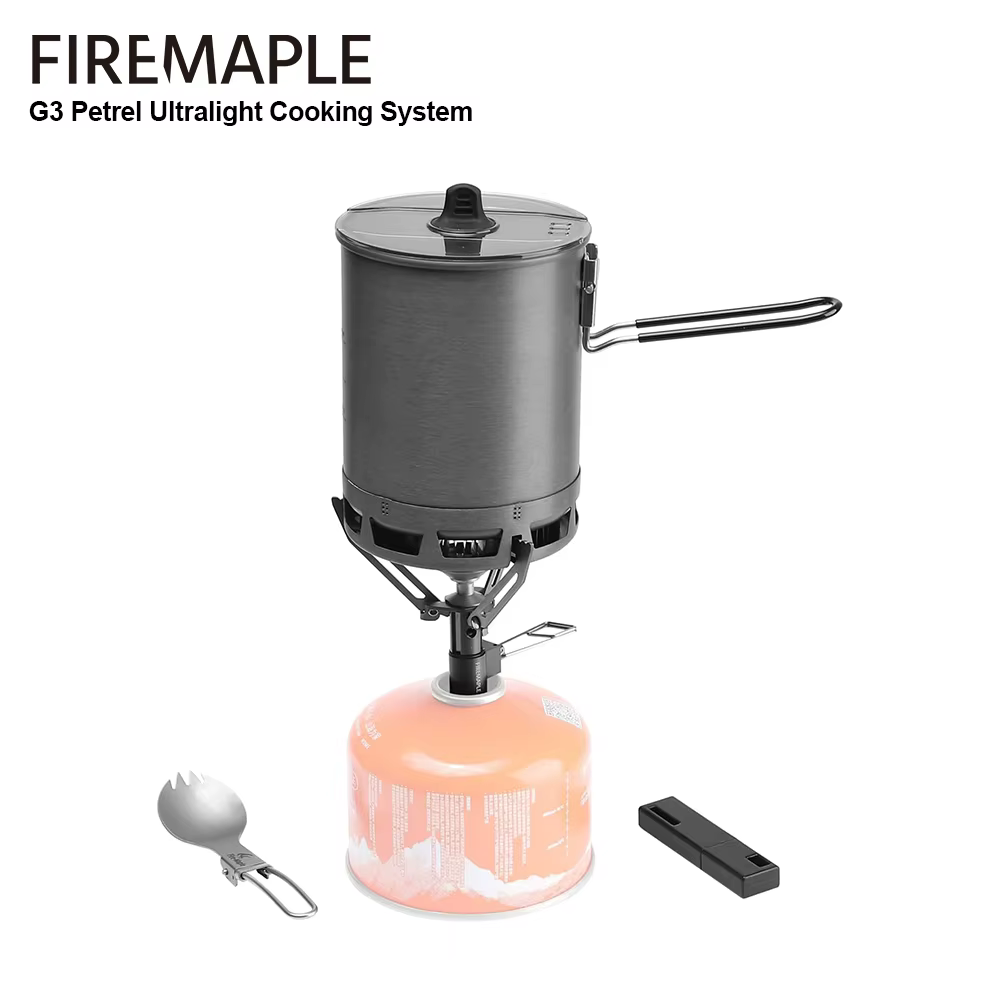 Fire Maple Petrel G2 G3 Système de cuisson ultraléger Brûleur à gaz extérieur léger Fourchette plian