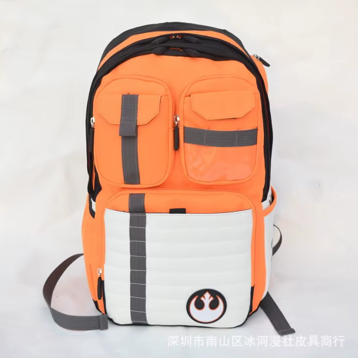 Sac à dos unisexe Stars Warsed pour hommes et femmes, sac d'école de grande capacité, sac à bandouli