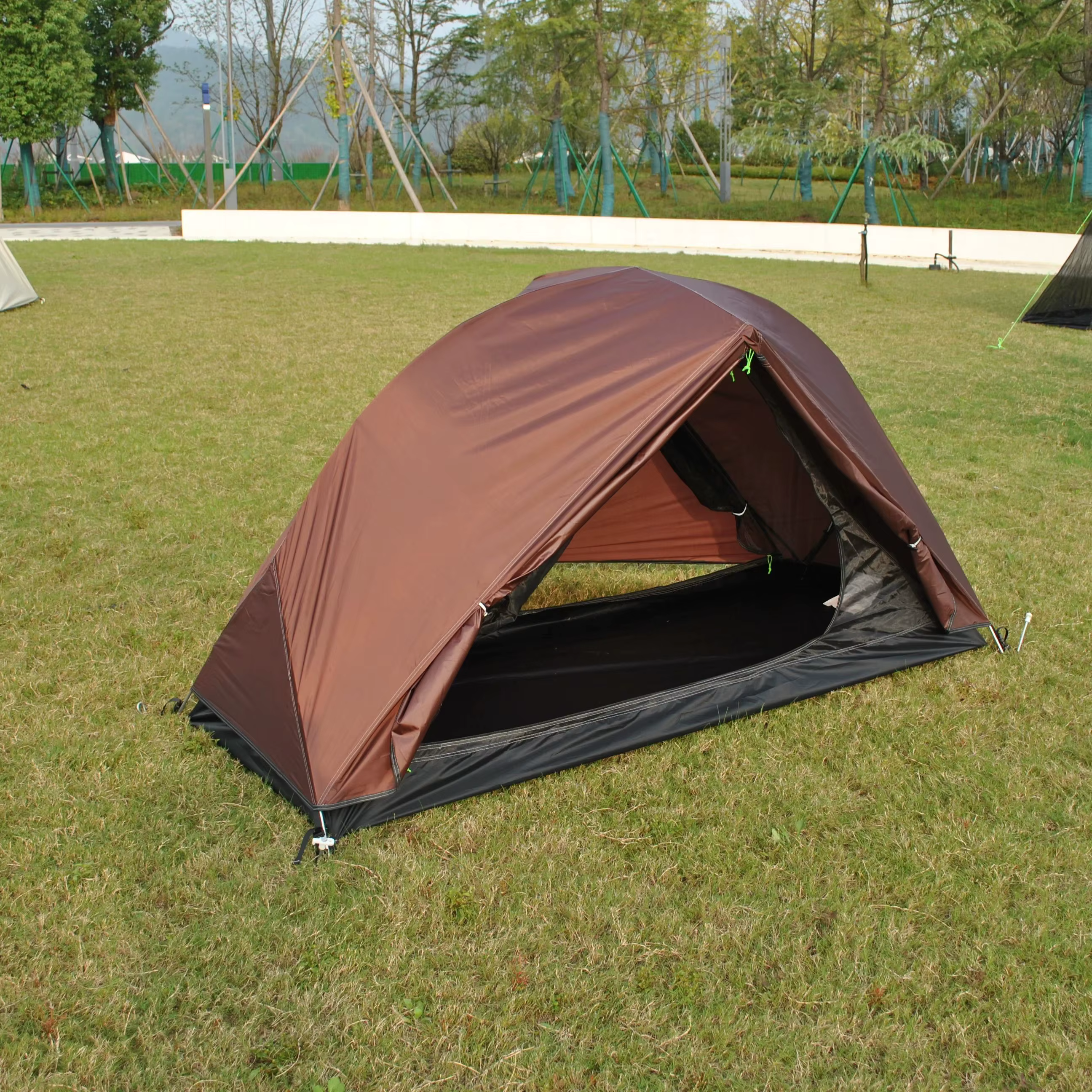 Tente de randonnée légère pour 1 personne, imperméable, MSR Hubba Hubba NX, tente extérieure ultralé