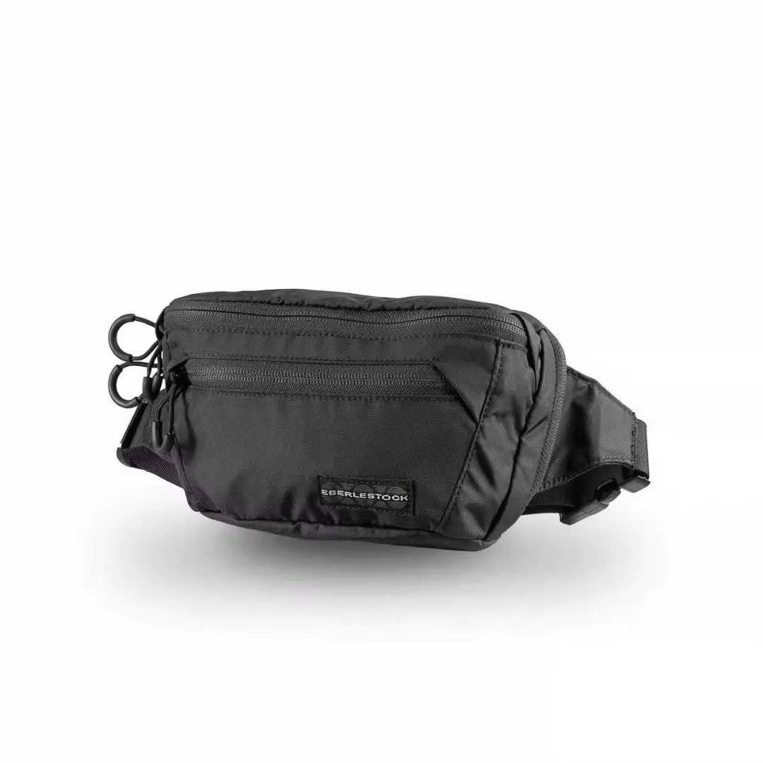 Sac Bando - Sac banane tactique pour homme avec ceinture ajustable, poches zippées, sac ceinture com
