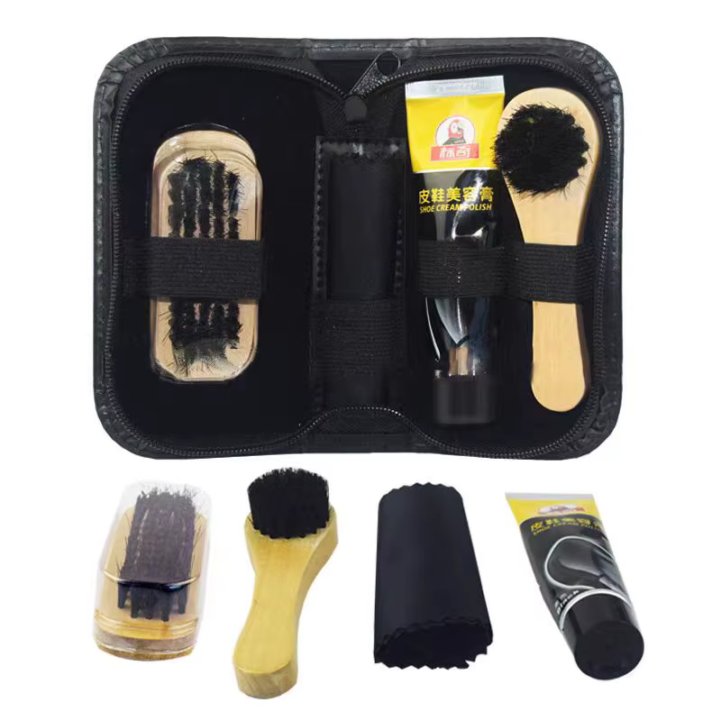 Kit d'entretien professionnel pour chaussures, ensemble de nettoyage pour baskets, chaussures en cui