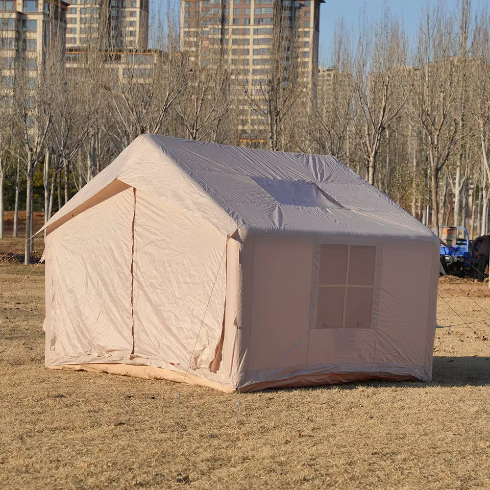 Tente gonflable familiale grande taille, imperméable, durable, pour toutes les saisons, directement