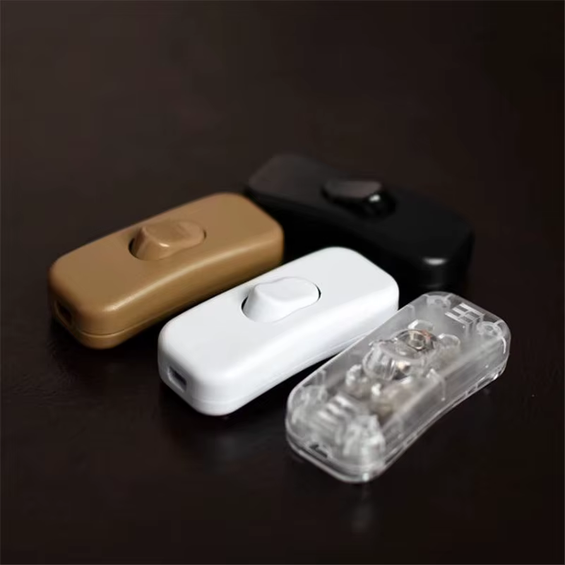 Interrupteur à bouton pour lampe de table, commande de puissance pour petit ventilateur, accessoires