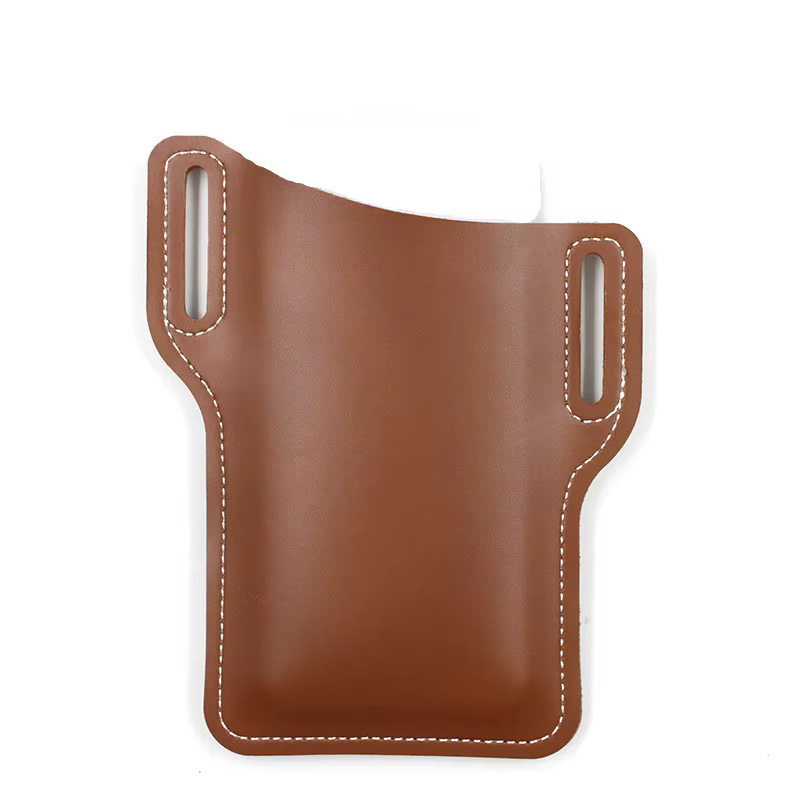 Étui de ceinture en cuir pour téléphone portable pour hommes, pochette multifonctionnelle pour ceint