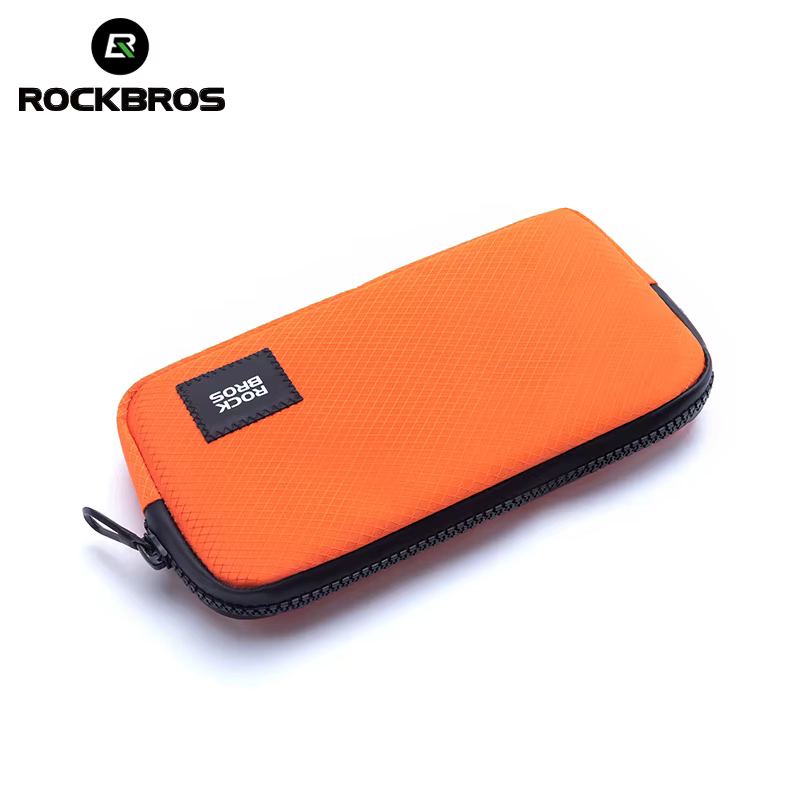 ROCKBROS – sac pour téléphone Portable de cyclisme, portefeuille multifonctionnel, sac pour cartes, 
