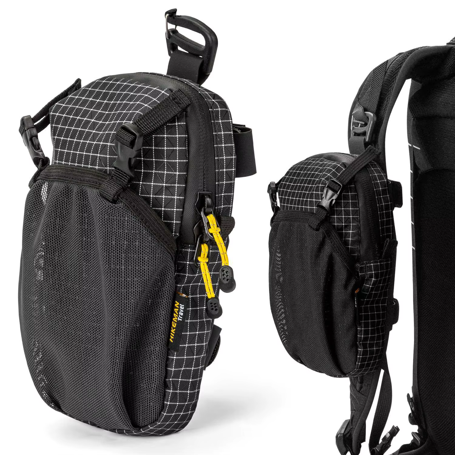 Sac de fixation pour bretelle de sac à dos, pochette pour smartphone, sac à bandoulière étanche pour