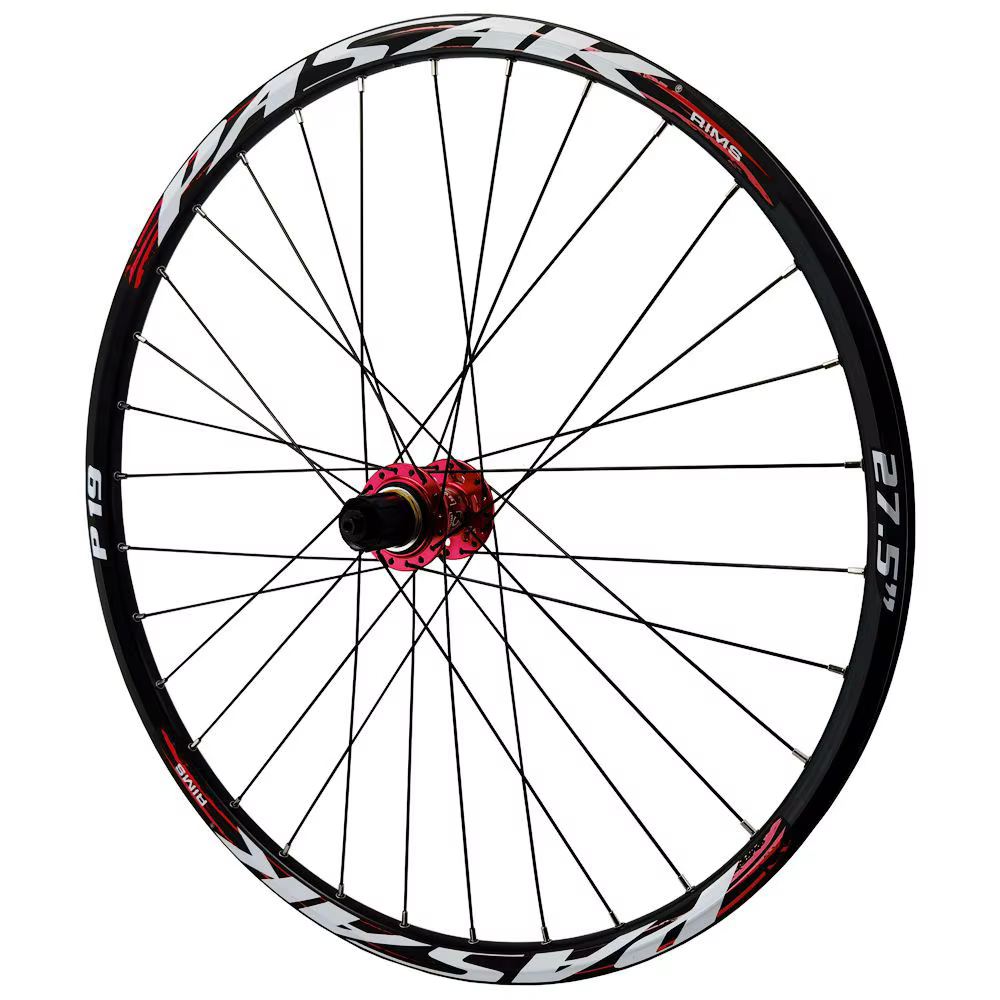Pasak vtt roue arrière 29 27.5 26 Cassette HG/XD/MS 12S volant frein à disque 6 boulons 32 trous rou