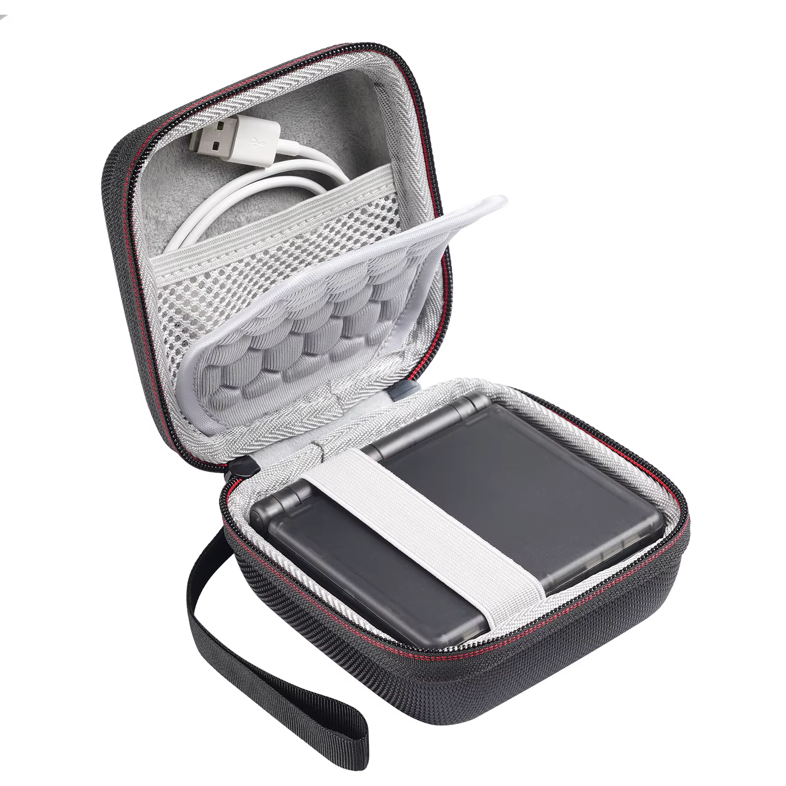 Console de jeu portable rétro, étui uniquement Étui de voyage rigide pour GBA SP, sac