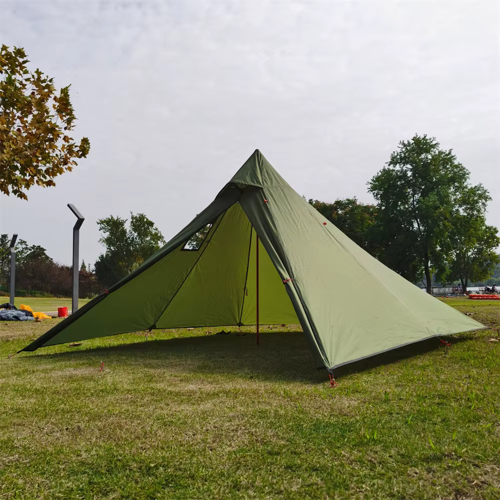Équipement de montagne ultraléger pour 2 personnes, tente de flèche à 2 portes, camping en plein air
